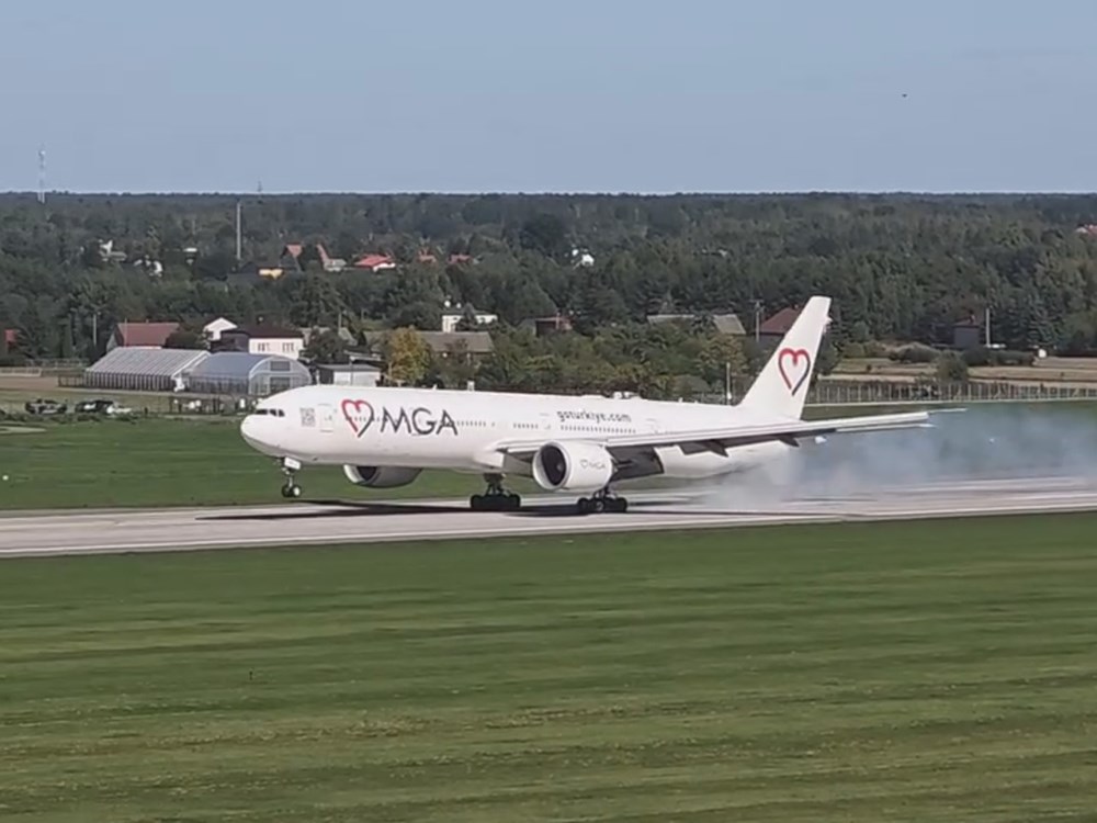 Lotnisko Radom obsłużyło B777-300ER