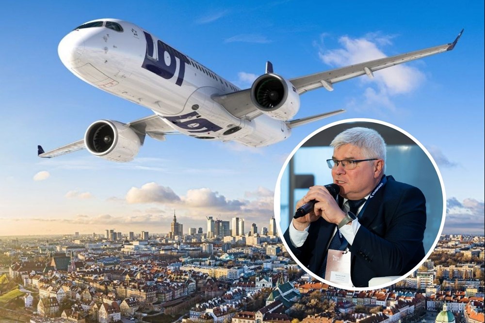 Lasek: Polska potrzebuje silnych narodowych linii. Silnego LOT