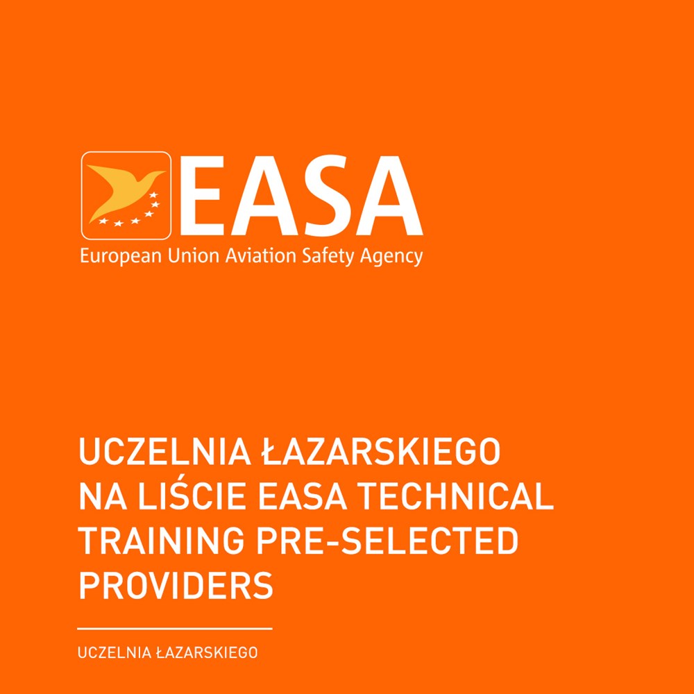 Uczelnia Łazarskiego na liście EASA