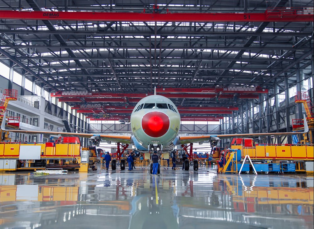 Airbus otworzył drugą linię FAL A320 w Tiencin