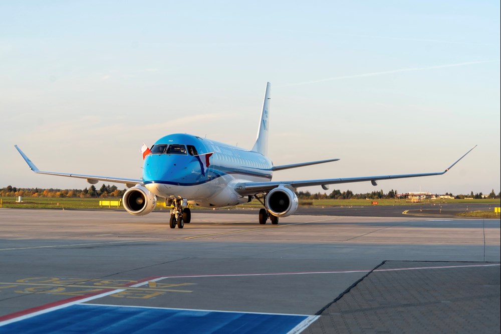 Pięć lat lotów KLM z Poznania do Amsterdamu