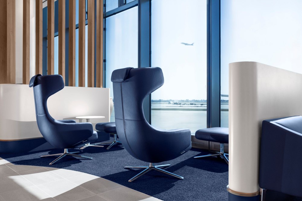 Nowy salon lotniskowy Air France w Chicago (zdjęcia)