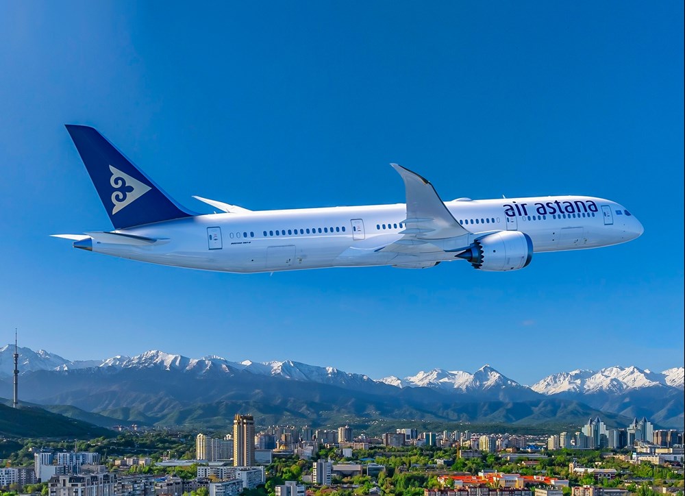 Air Astana zwiększa zamówienie boeingów B787-9