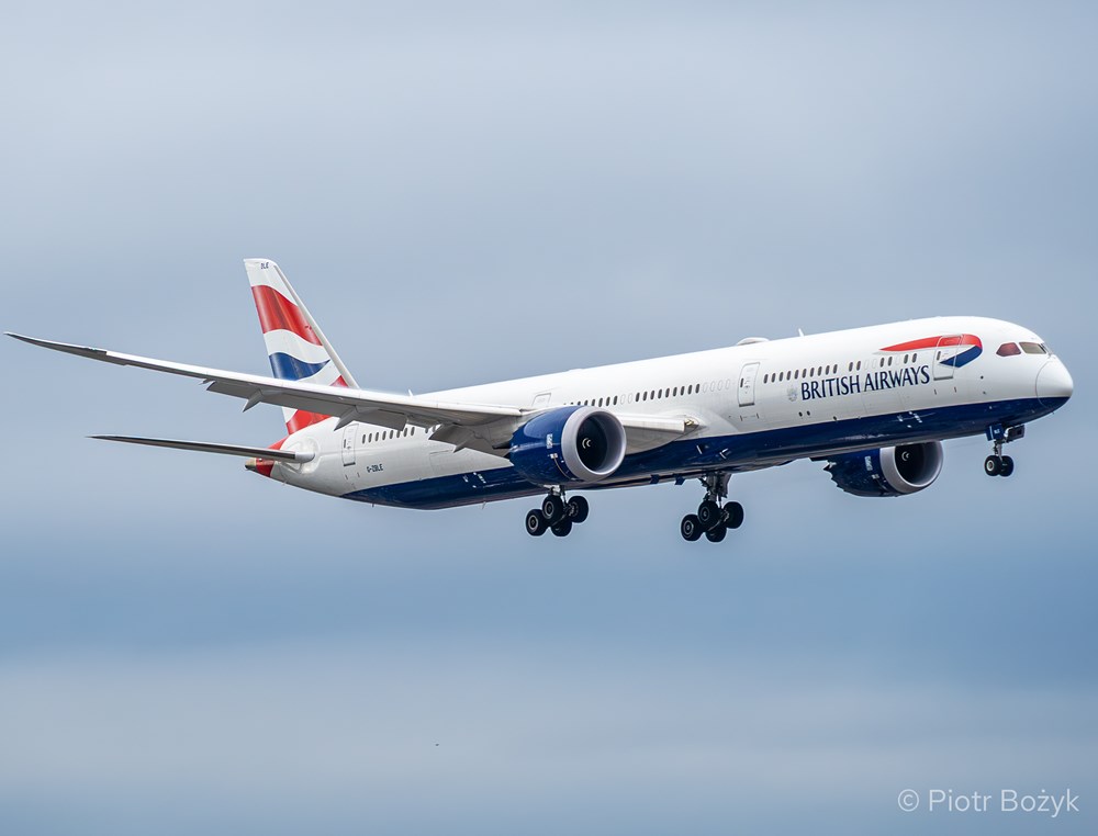 Internet od Starlink na pokładach British Airways