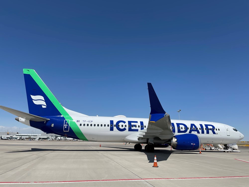 Icelandair z dwucyfrowym wzrostem w październiku