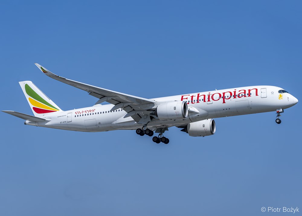 Ethiopian Airlines zamawiają kolejne A350-900