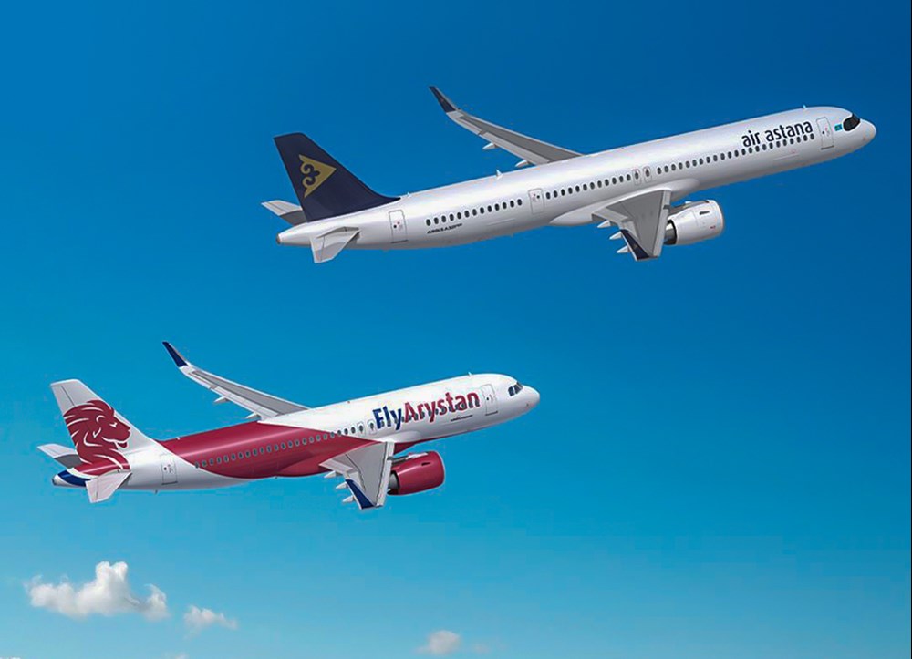 Air Astana chce kupić do 50 maszyn z rodziny A320neo