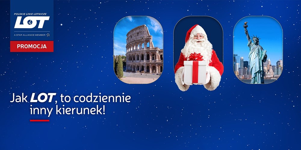 Nowa oferta kalendarza adwentowego od PLL LOT
