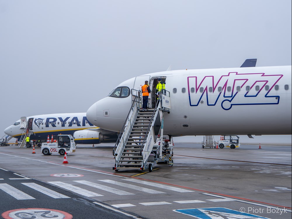 Modlin wraca na „dobre tory”. 36-proc. wzrost ruchu w listopadzie