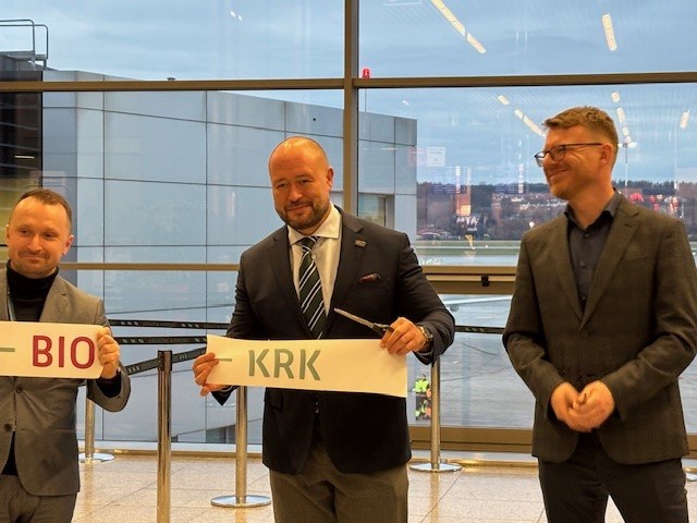 Wizz Air zainaugurował rejsy z Krakowa do Bilbao