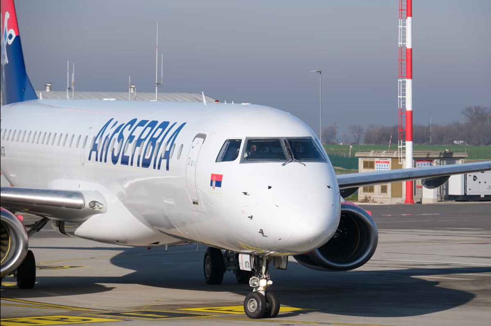 Air Serbia rośnie. Sześć nowych tras w 2026