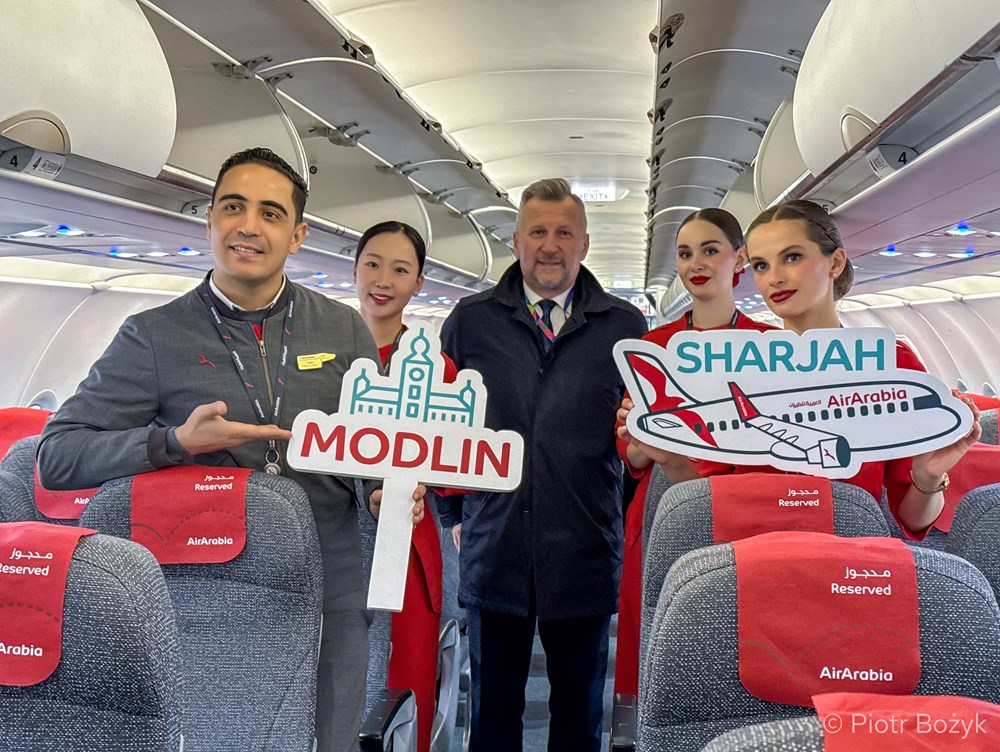 Air Arabia zainaugurowała loty do Modlina! (zdjęcia)