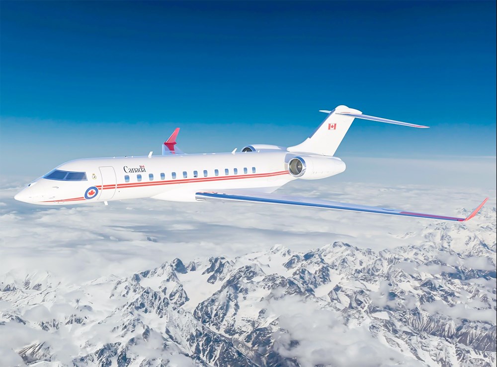 Kanada zamawia sześć bombardierów Global 6500 dla RCAF