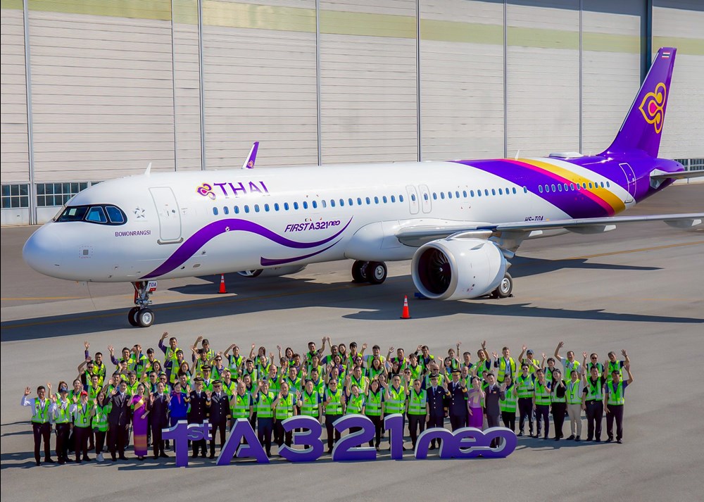 Thai Airways odebrały pierwszego A321neo (zdjęcia)