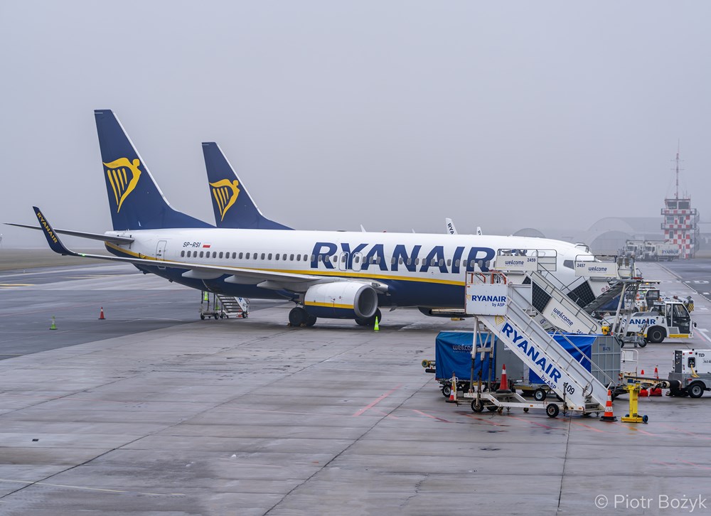 Kryzys operacyjny na lotnisku w Modlinie