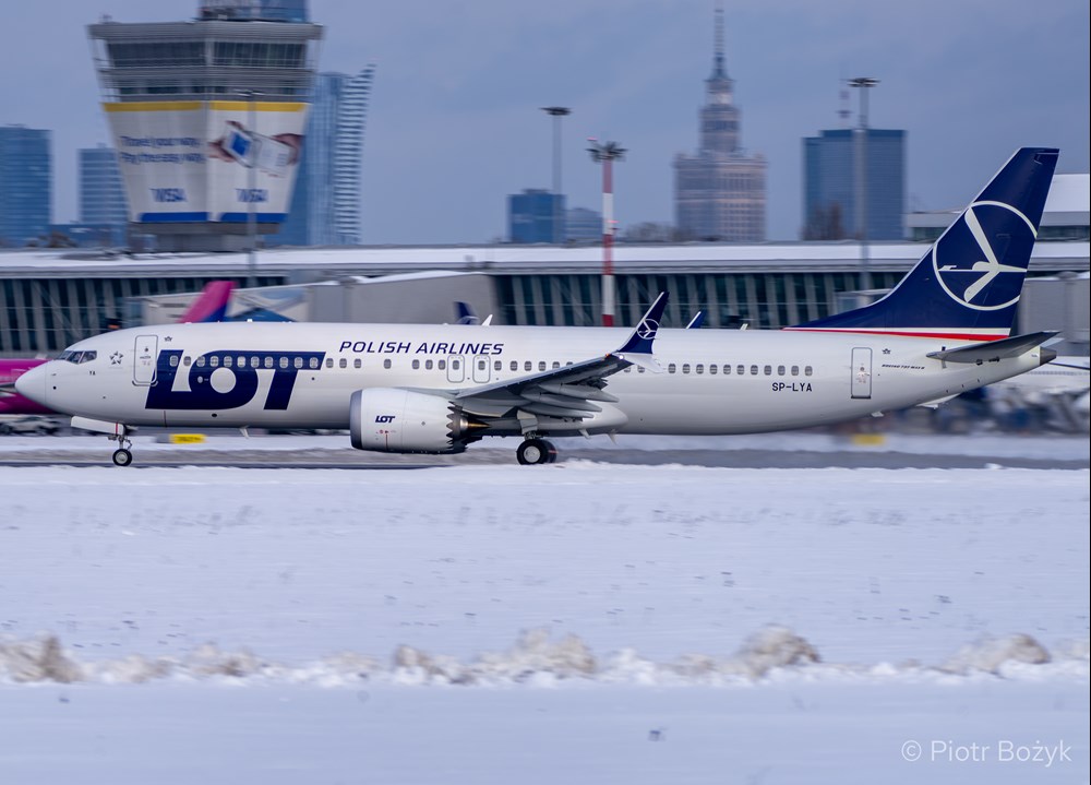 LOT. Nowy boeing B737 MAX lata już z pasażerami