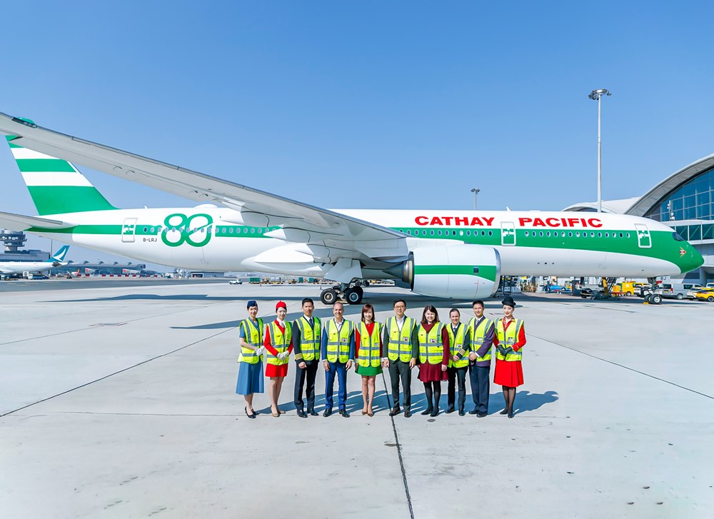 Cathay Pacific świętują 80 lat działalności pod hasłem „80 Years Together”