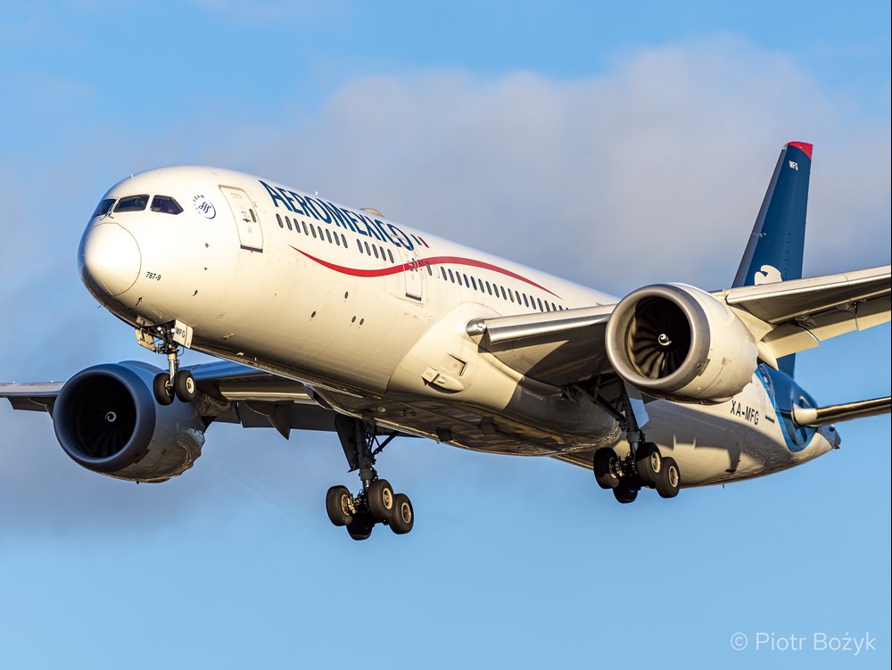 Aeroméxico znów najpunktualniejszym liniami lotniczymi świata