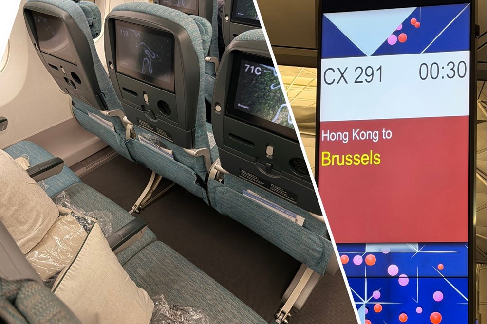 Cathay Pacific. Ekonomia w A350-900 na trasie Hongkong – Bruksela