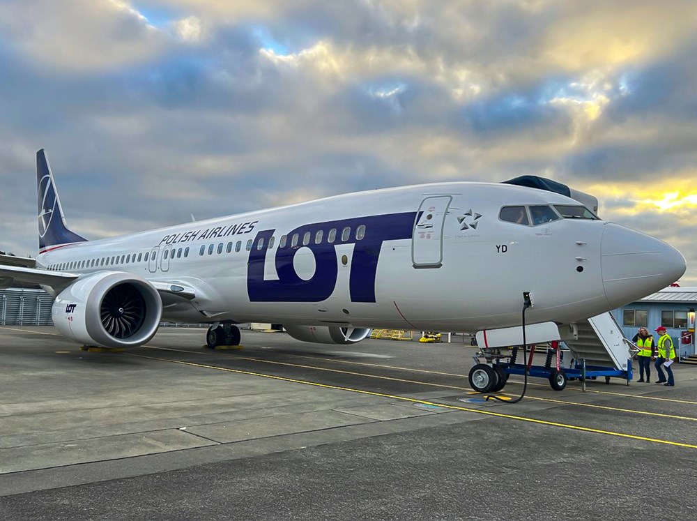 LOT. Macquarie AirFinance dostarcza pierwszego B737 MAX