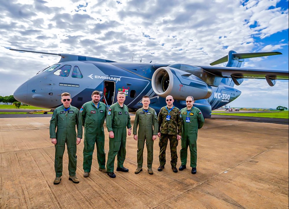 Siły Powietrzne RP z wizytą w zakładach Embraera w Brazylii