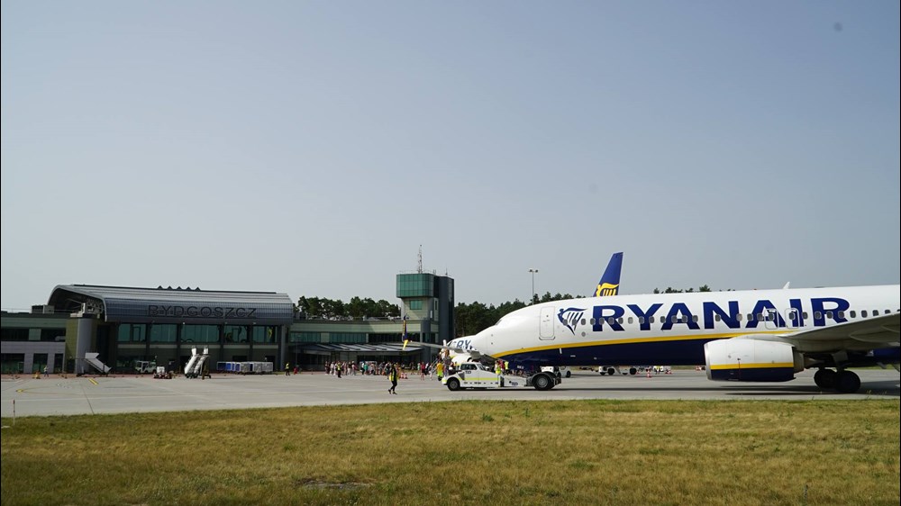 Bydgoszcz: Latem sześć tras Ryanaira, w tym całoroczne Alicante