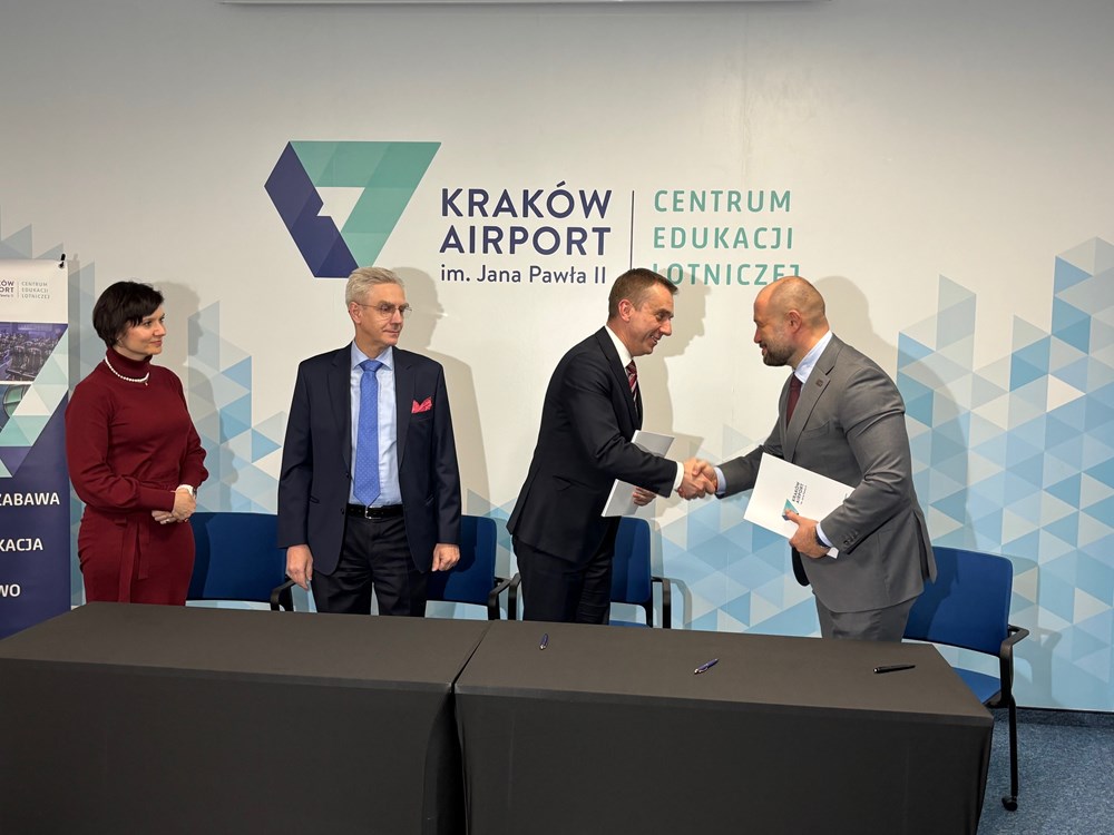 Politechnika Krakowska i Kraków Airport z listem intencyjnym o współpracy