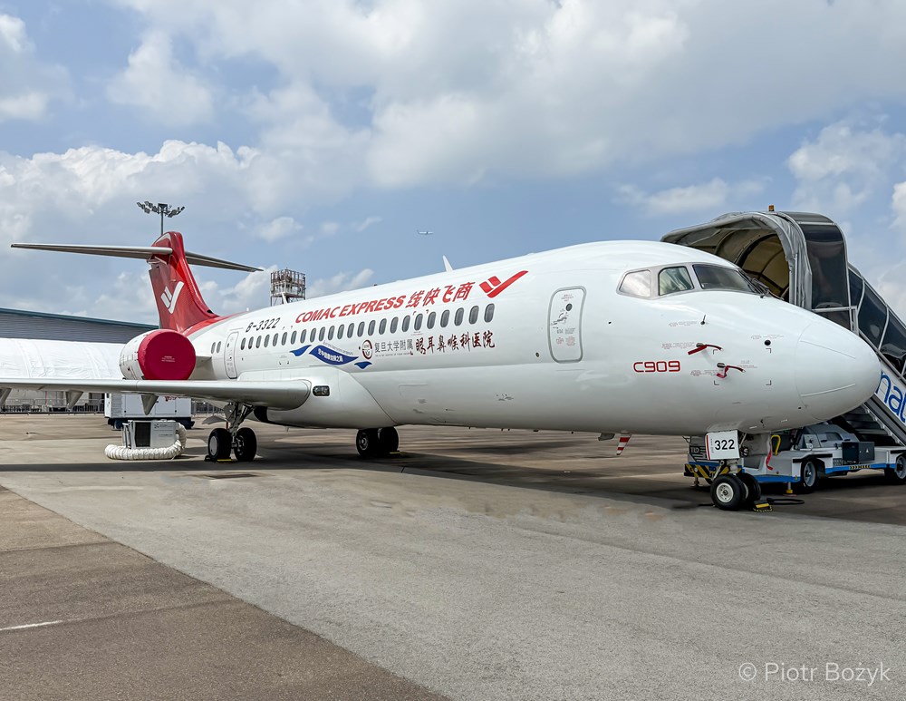 C909 staje się samolotem-szpitalem
