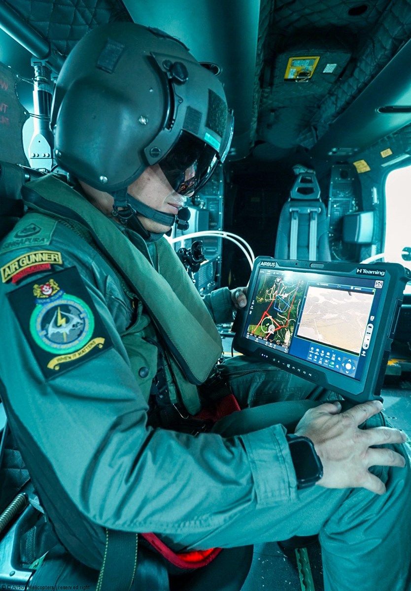 Airbus i Singapur pomyślnie zakończyły testy lotnicze HTeaming