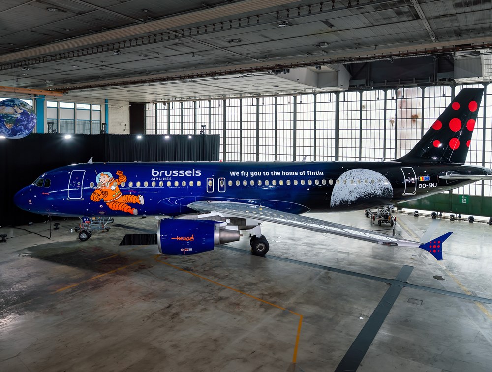 Brussels prezentują nową belgijską ikonę. Tintin ponownie w przestworzach (zdjęcia)