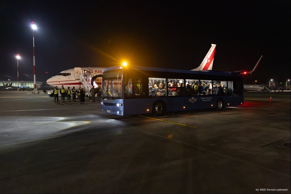 Pierwsza grupa Polaków wróciła z Bliskiego Wschodu