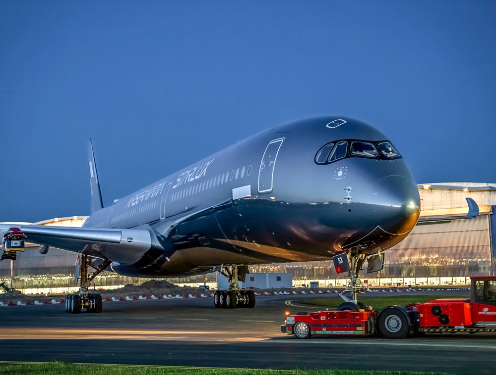 STARLUX: A350 AIRSORAYAMA Silver juz po malowaniu (zdjęcia)