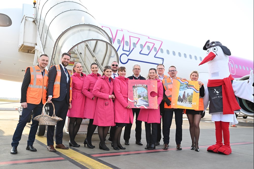 Lublin: Powrót lotów do Holandii (zdjęcia)