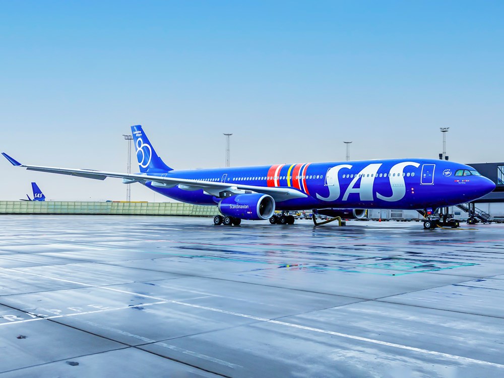 SAS świętuje 80 lat. Specjalne malowanie na A330 (zdjęcia)