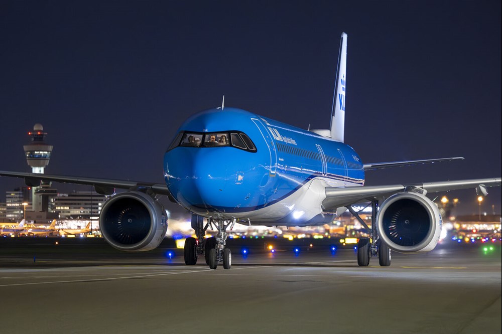 KLM odebrały 15. airbusa A321neo