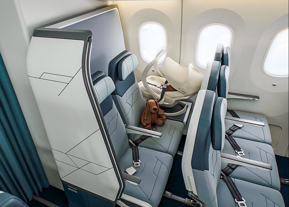 SkyNook od Collins Aerospace. Nowa przestrzeń dla ostatniego rzędu