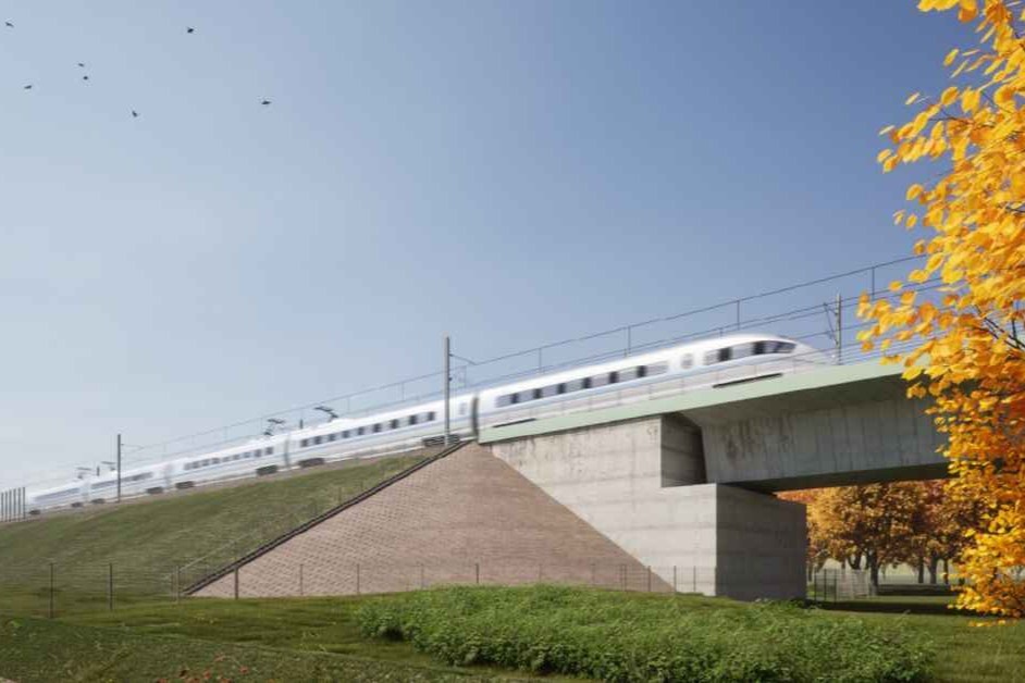 Zintegrowana Sieć Kolejowa nieco później. Powodem dodatkowe warianty