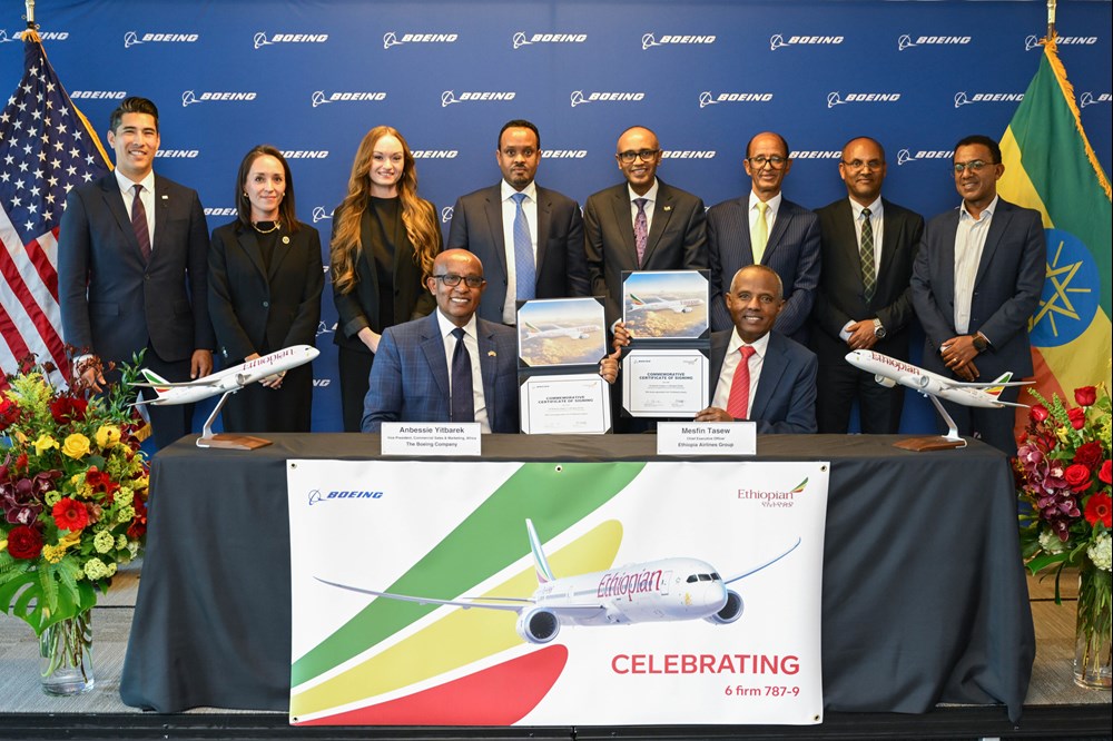Ethiopian Airlines zamawiają kolejne Dreamlinery