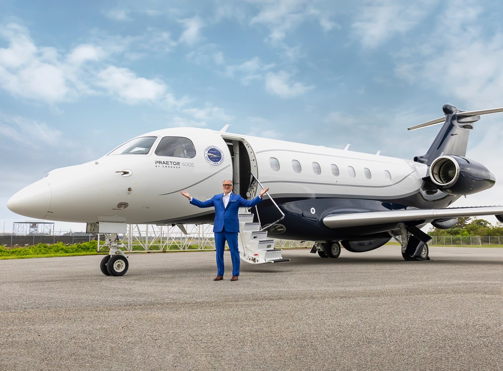Embraer: Nowy Praetor 600E z potrójną certyfikacją