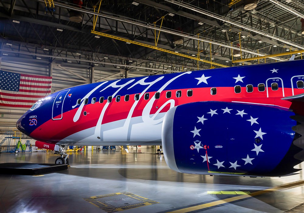 Southwest Airlines świętują 250-lecie USA. Specjalne malowanie Independence One (zdjęcia)