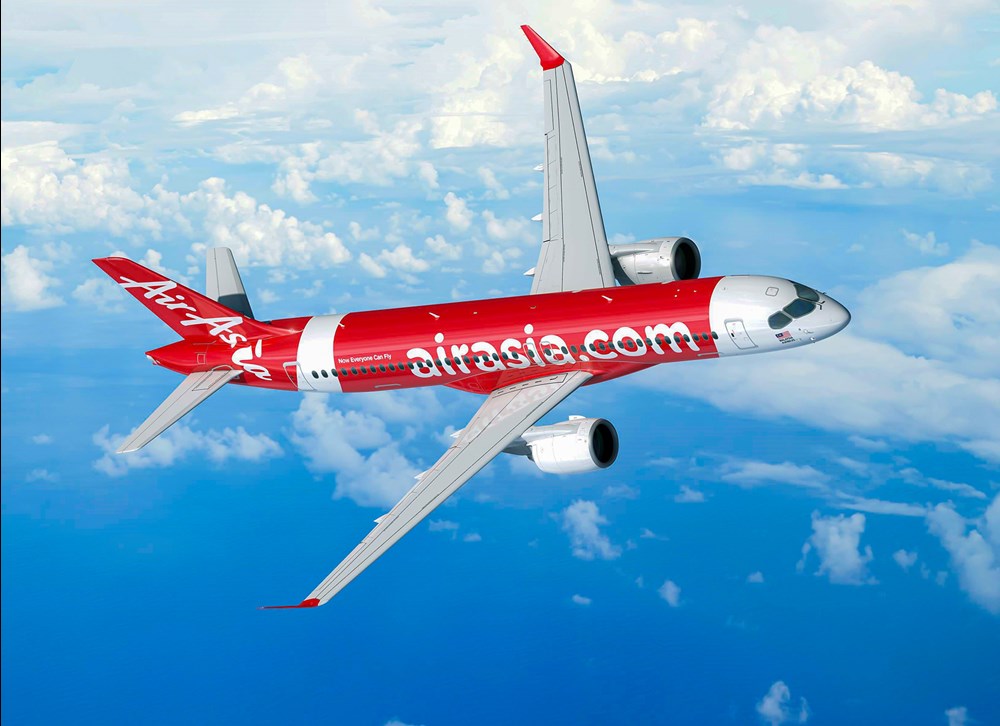 AirAsia z ogromnym zamówieniem na 150 airbusów A220-300