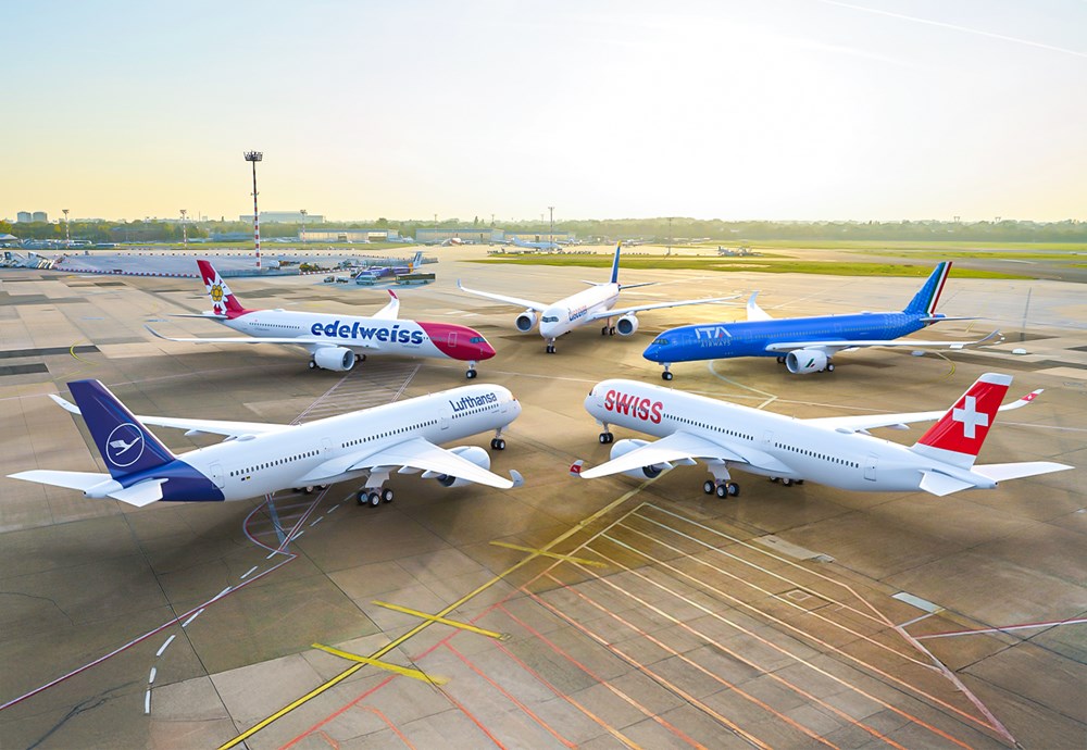 Lufthansa Group zamawia kolejne airbusy A350 i boeingi B787