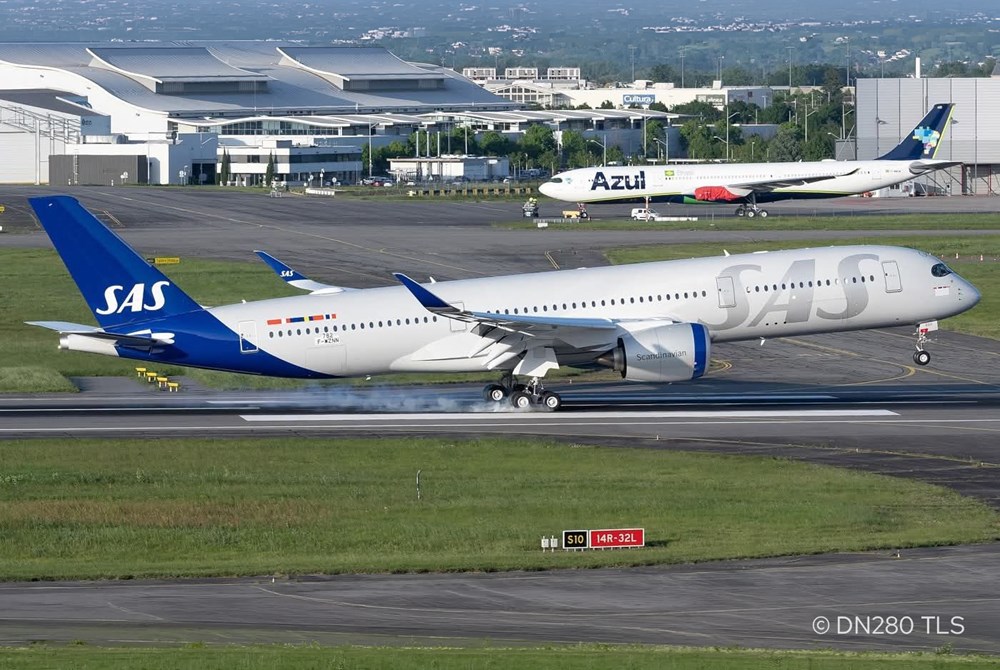 SAS odebrał ostatnie airbusy A320neo i A350