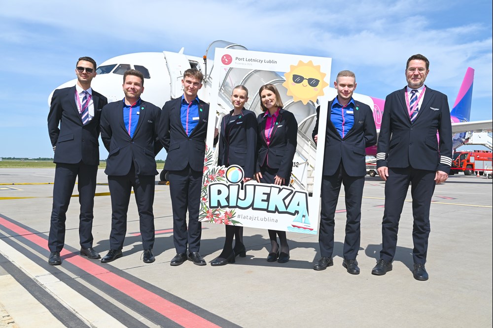 Lublin: Rekordowy maj i pierwszy samolot do Rijeki