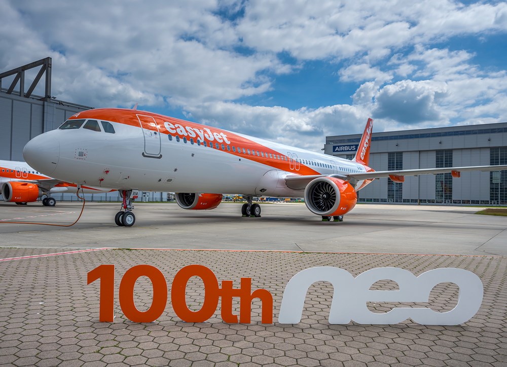 EasyJet odebrały 100. airbusa z rodziny A320neo. Nowe kabiny i dalsza modernizacja floty