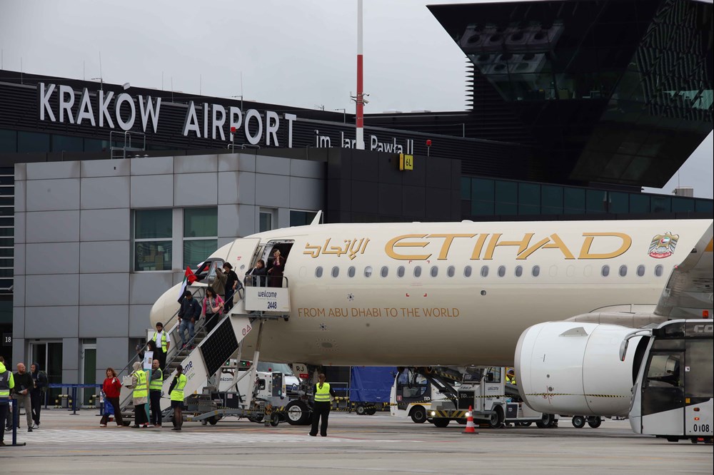 Etihad Airways zainaugurowały loty do Krakowa (zdjęcia)