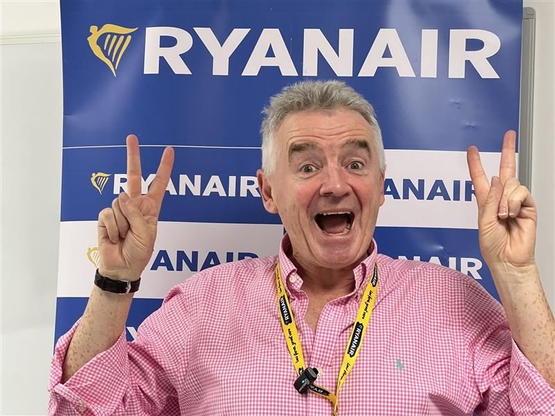 O’Leary dłużej na czele Ryanair. Nowa umowa do 2032 roku!
