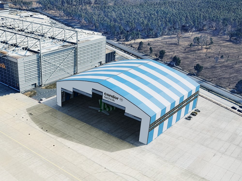 Condor rozbuduje zaplecze techniczne we Frankfurcie. Powstaje nowy hangar dla A330neo