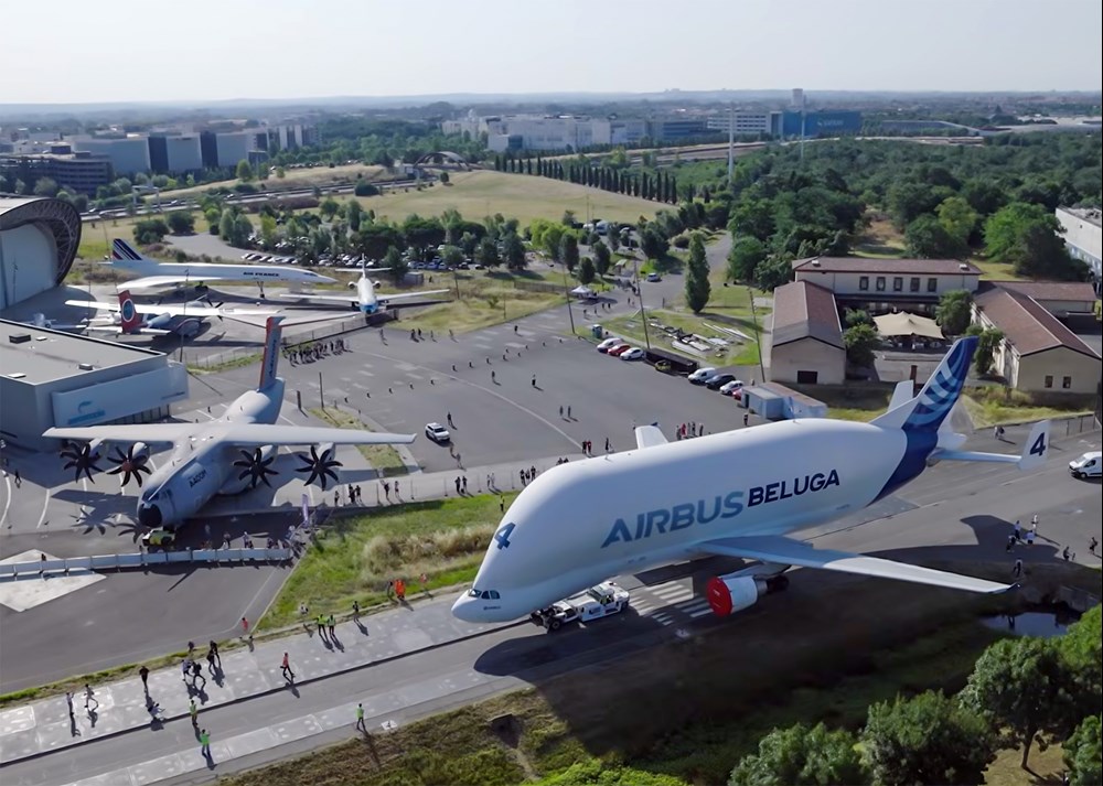 Airbus: BelugaST 4 trafiła do muzeum Aeroscopia