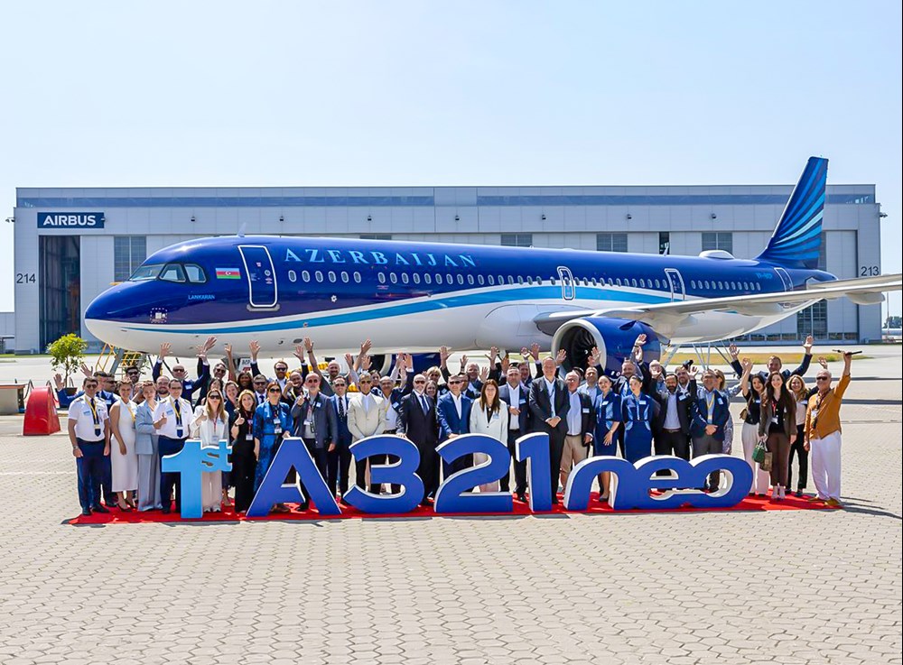 AerCap dostarczył pierwszego A321neo dla Azerbaijan Airlines